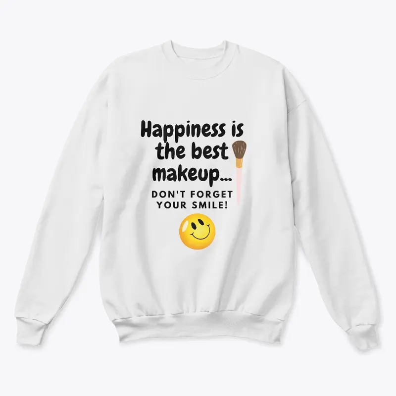 Happiness Is The Best Makeup...